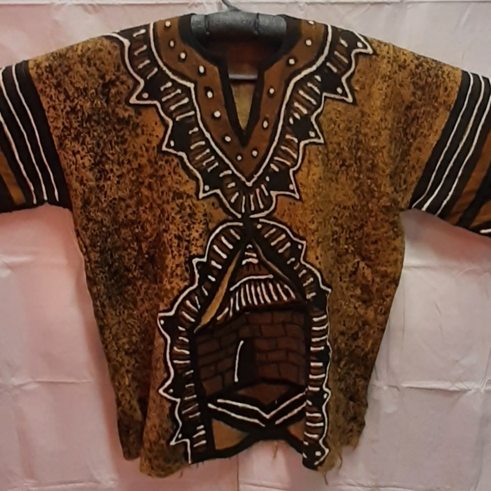 CULTURAL SHIRT (MUD CLOTH).